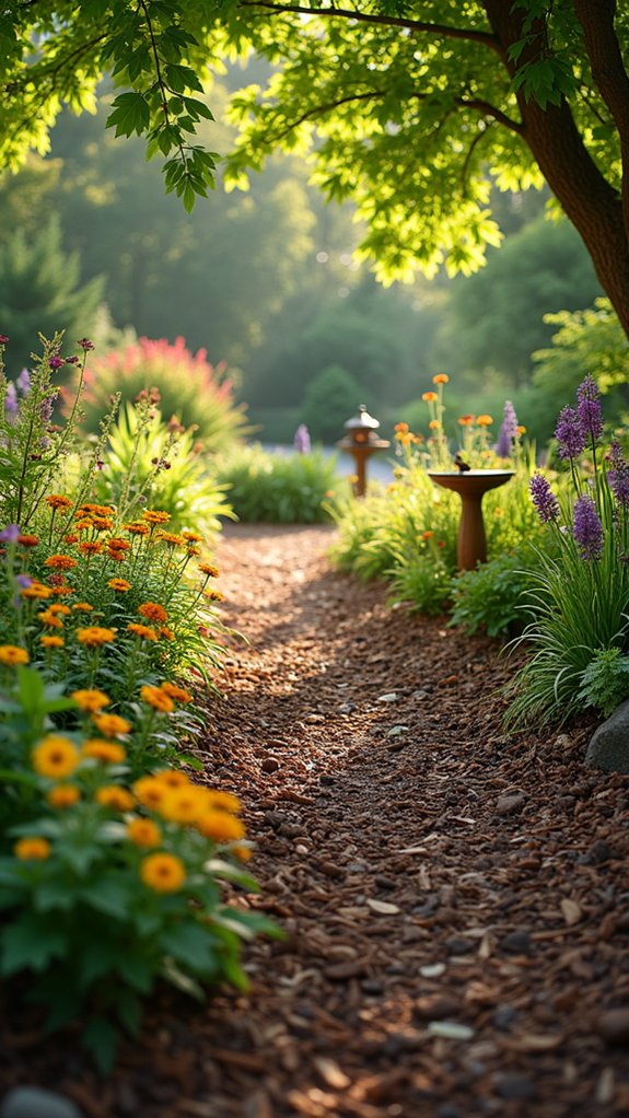 bark mulch enhances wildlife habitat
