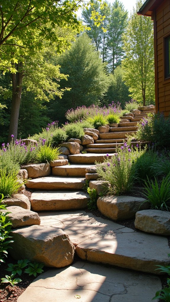 building a charming retaining wall