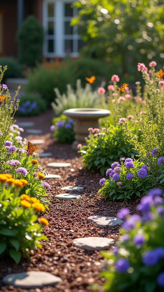 butterfly garden with natives