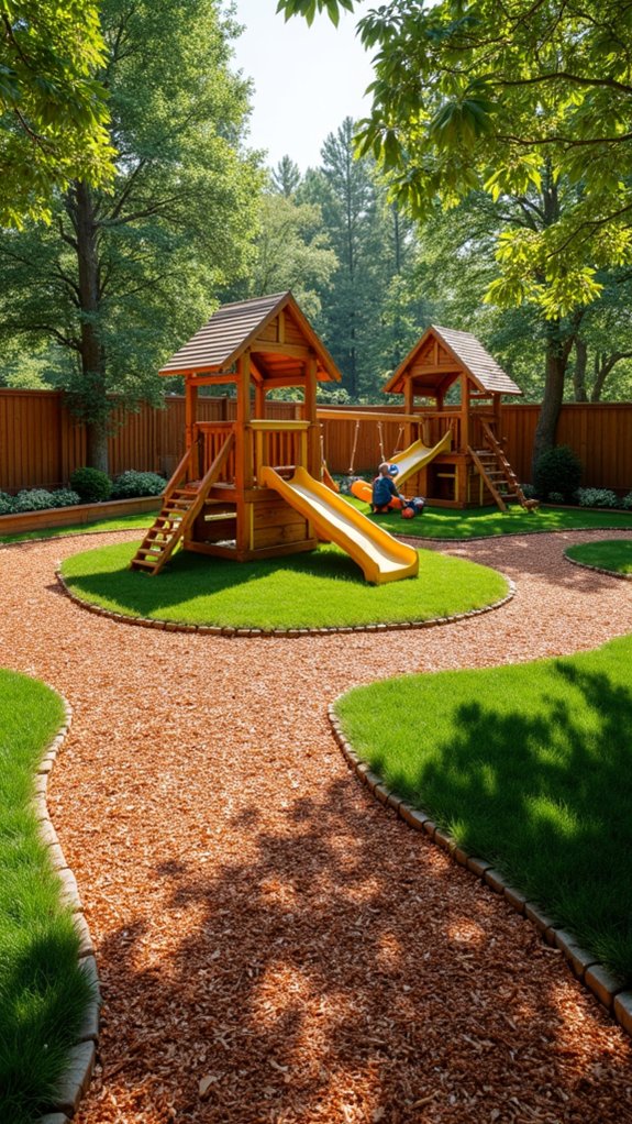 cedar mulch enhances play safety