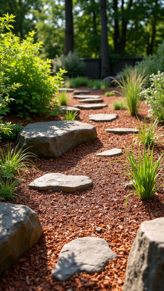 cedar mulch prevents erosion