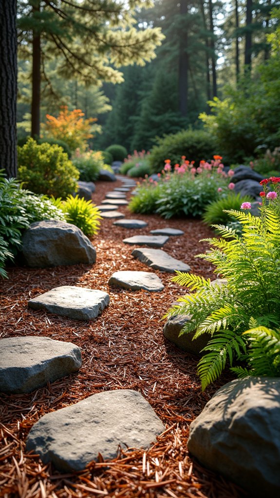 charming low maintenance rock gardens