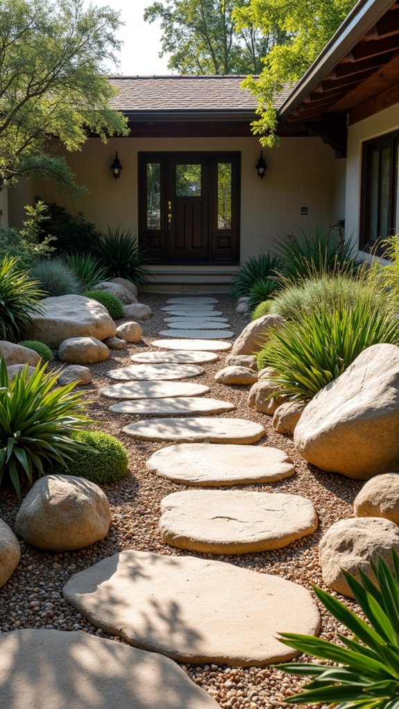 charming versatile gravel courtyards