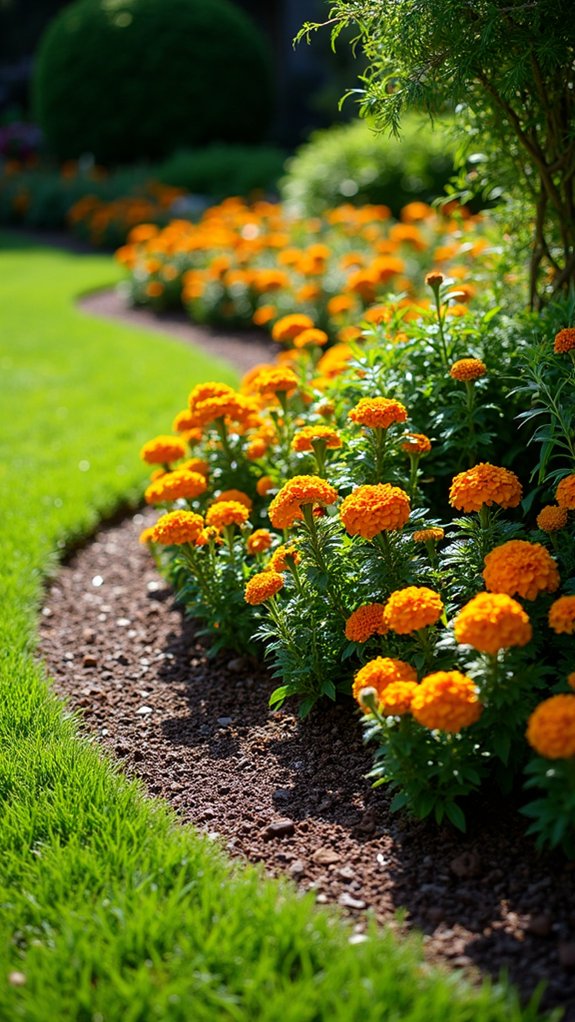 circular mulch border benefits