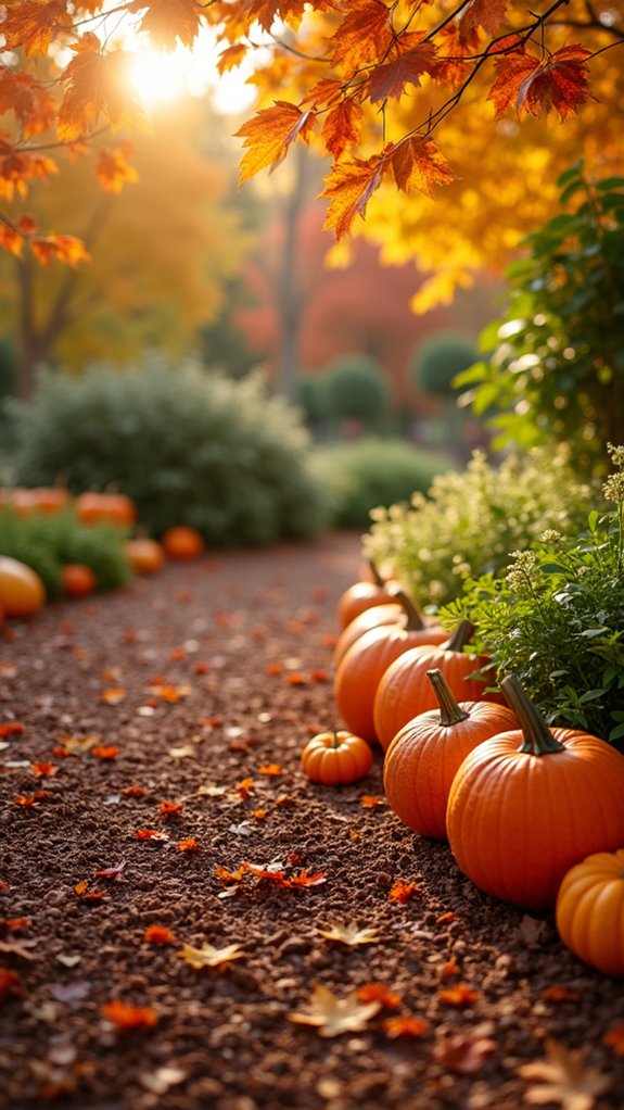 cocoa mulch enhances garden aroma
