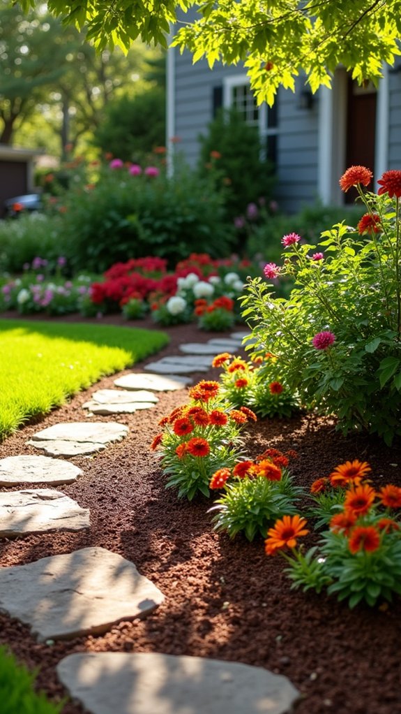 cocoa mulch enhances gardens