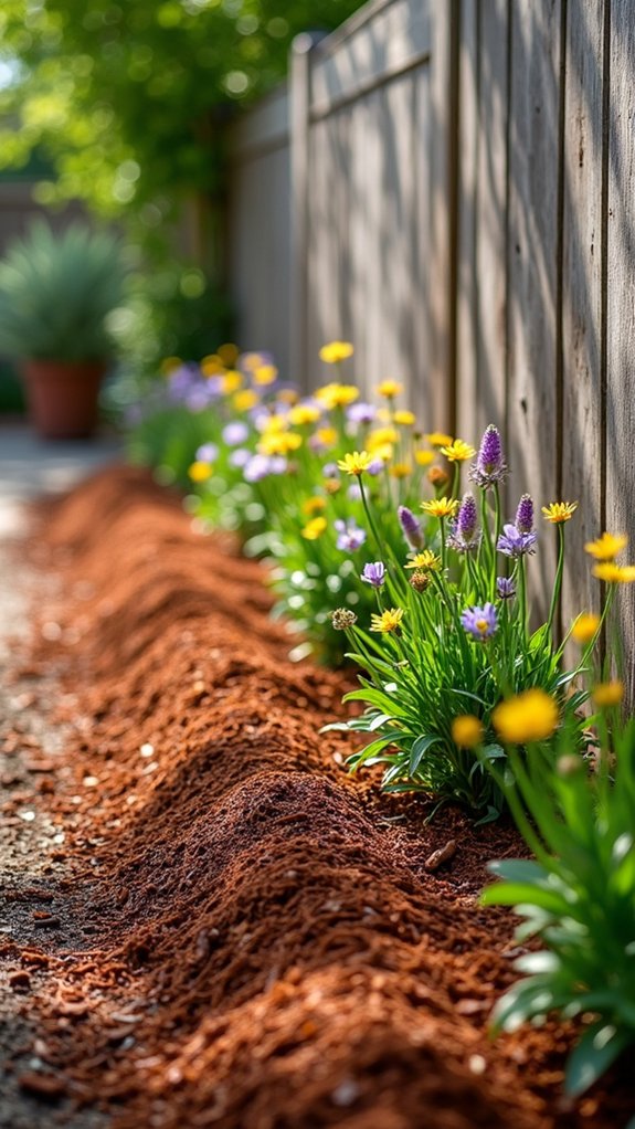 color palette enhances landscaping