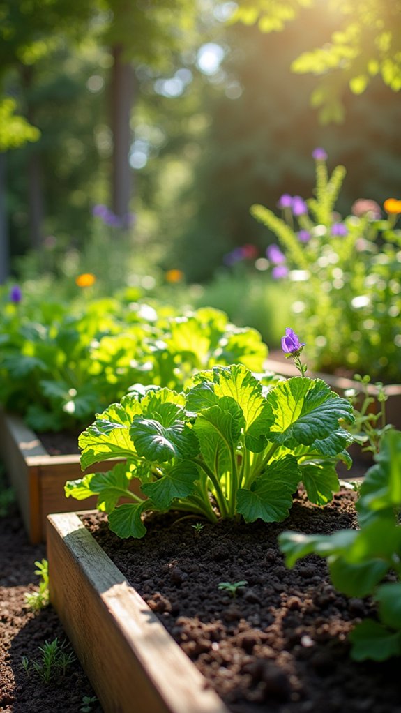 composted leaves enhance soil