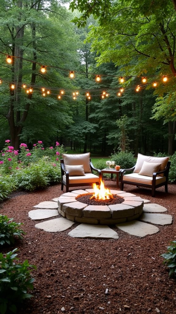 cozy fire pit gatherings