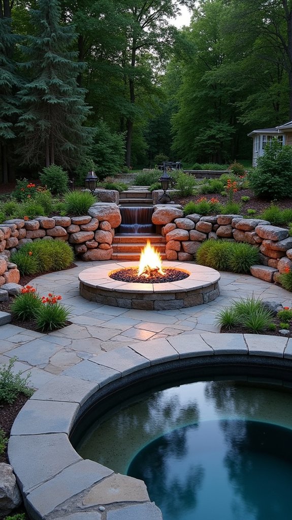 cozy gatherings by fire