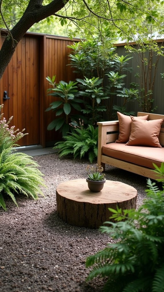 cozy mulch lounge retreat