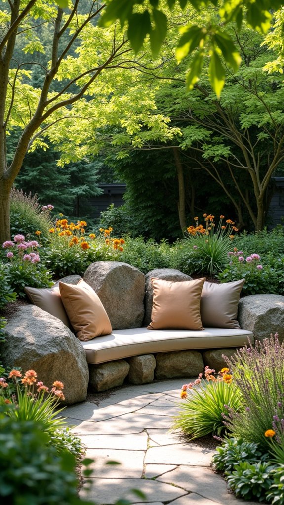 cozy natural stone retreat