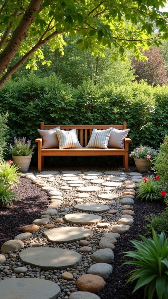 cozy outdoor seating enhancement