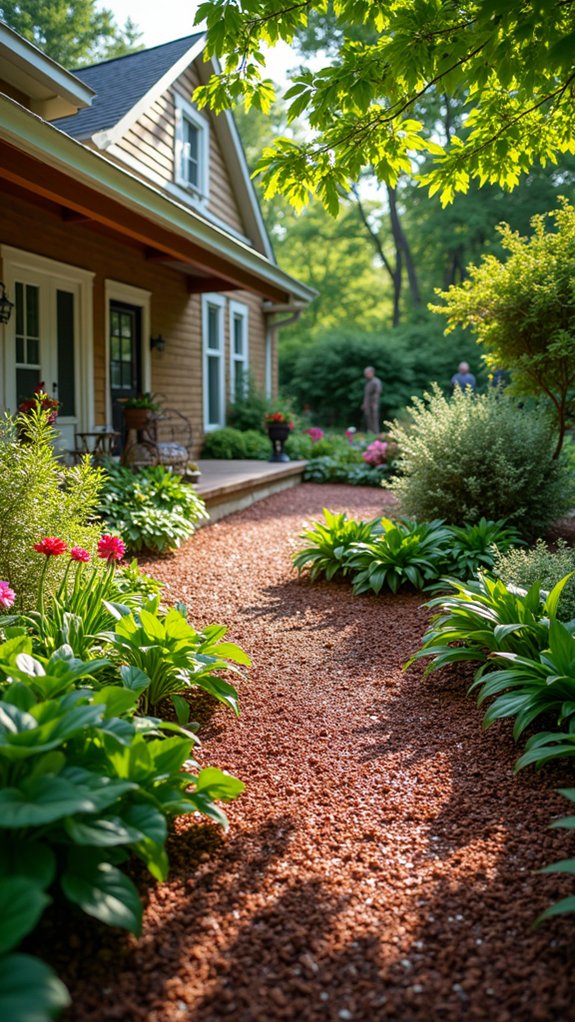 creative diy mulch designs