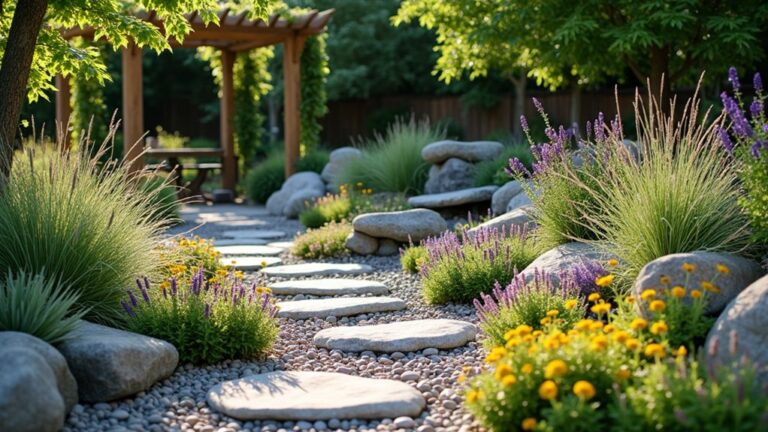 creative garden rock designs