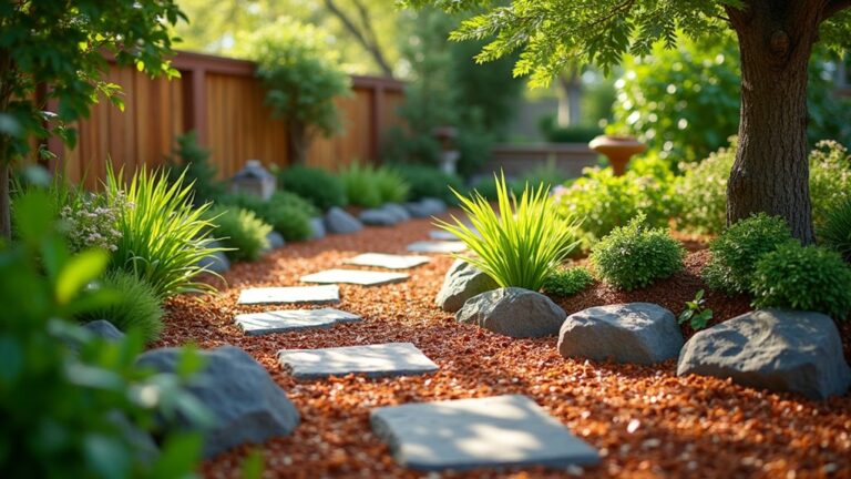 creative mulch landscaping ideas