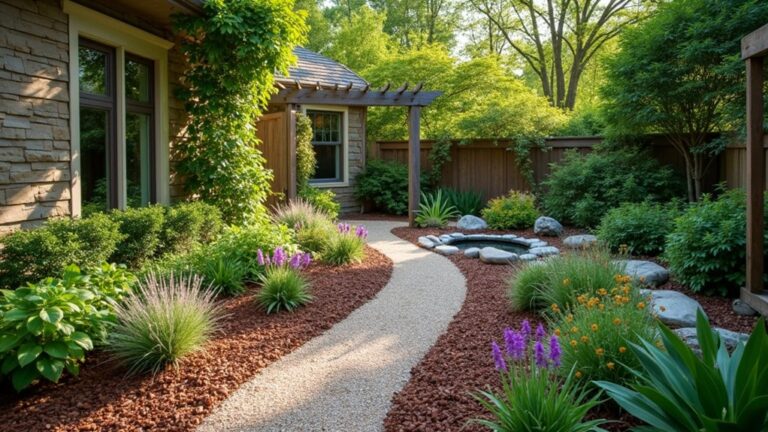 creative mulch landscaping ideas