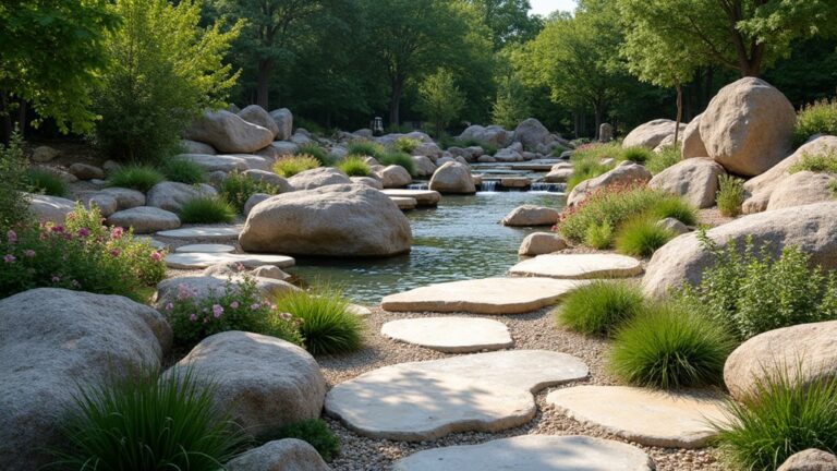 creative rock landscaping ideas