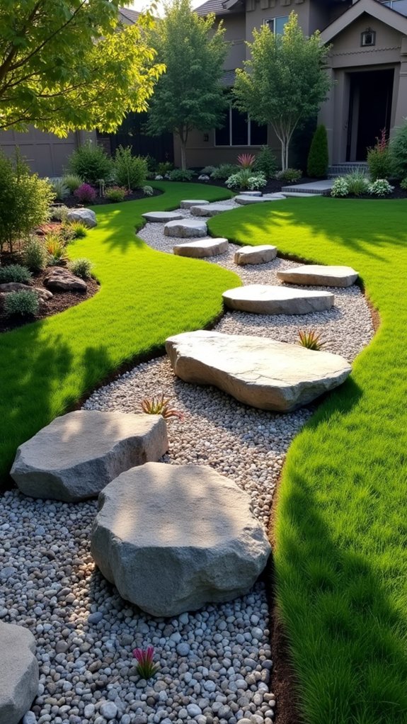 creative rock planter designs