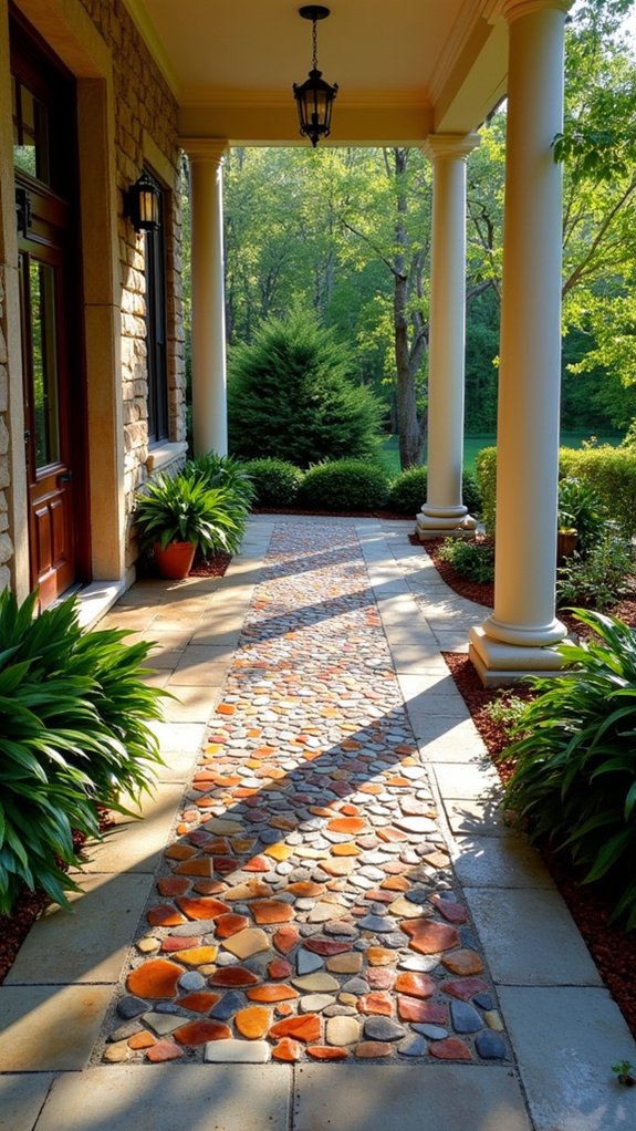 creative stone mosaic designs
