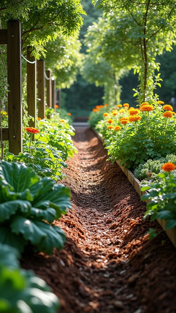 cypress mulch enhances gardens