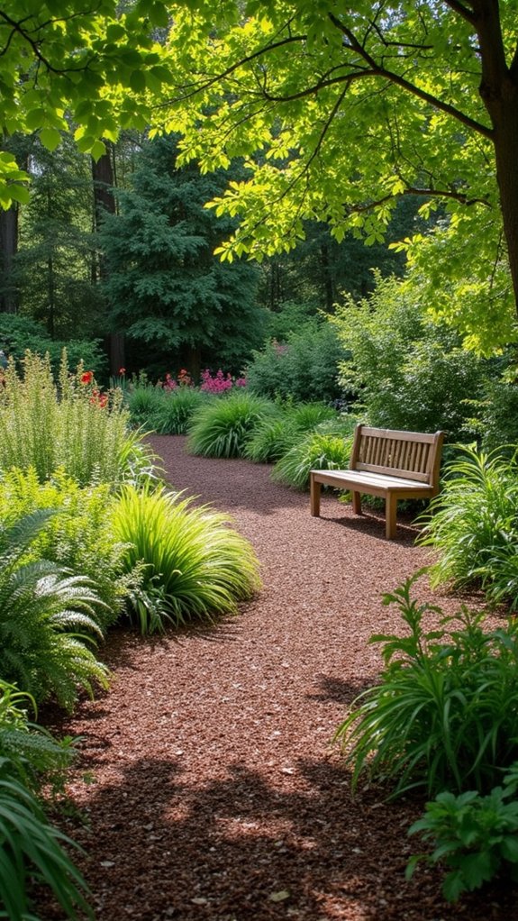 cypress mulch for low maintenance