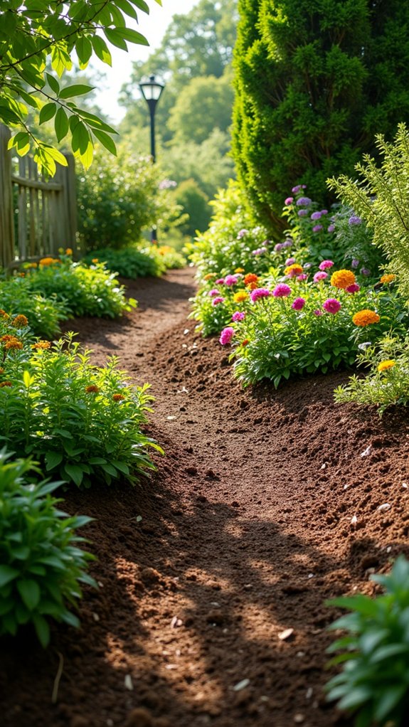 cypress mulch prevents soil erosion