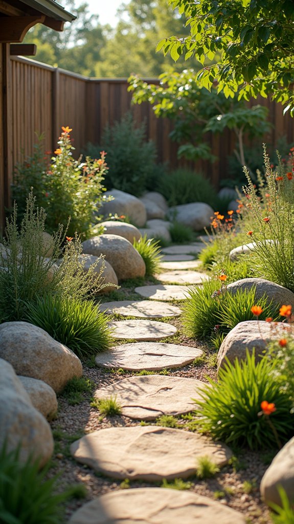decorative boulders enhance landscapes