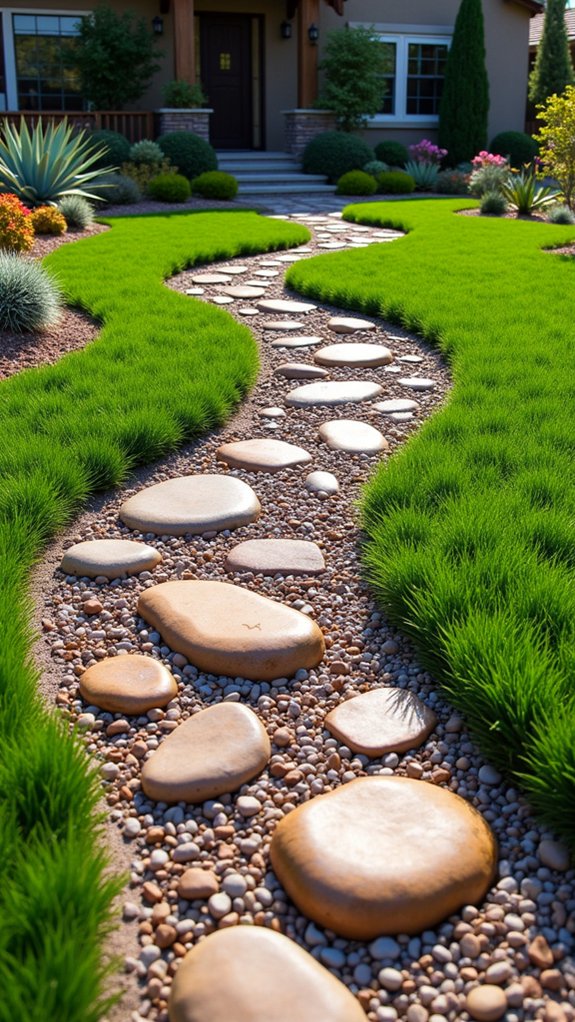 decorative gravel path benefits