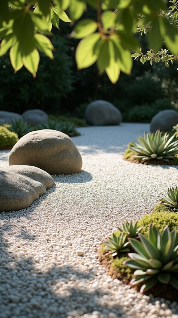 decorative low maintenance garden enhancement