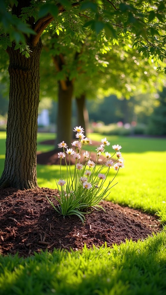 decorative mulch enhances landscapes