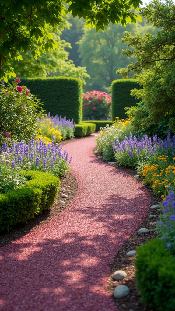 durable colorful garden path