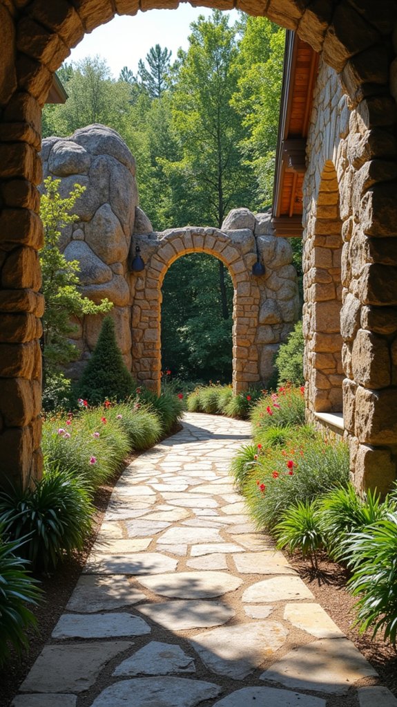 elegant durable entrance markers