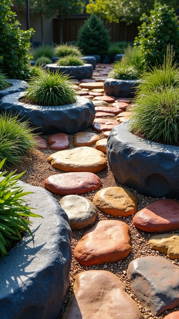 elegant functional garden elements