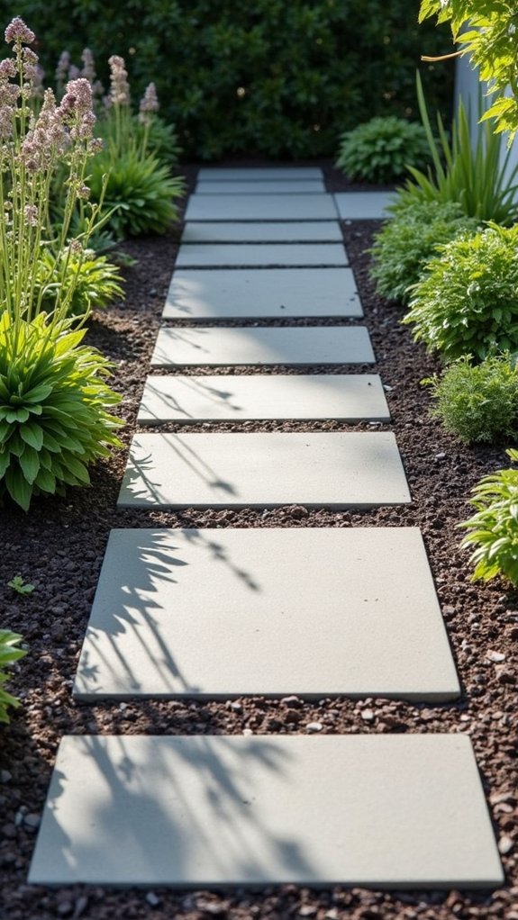 elegant minimalist paver designs