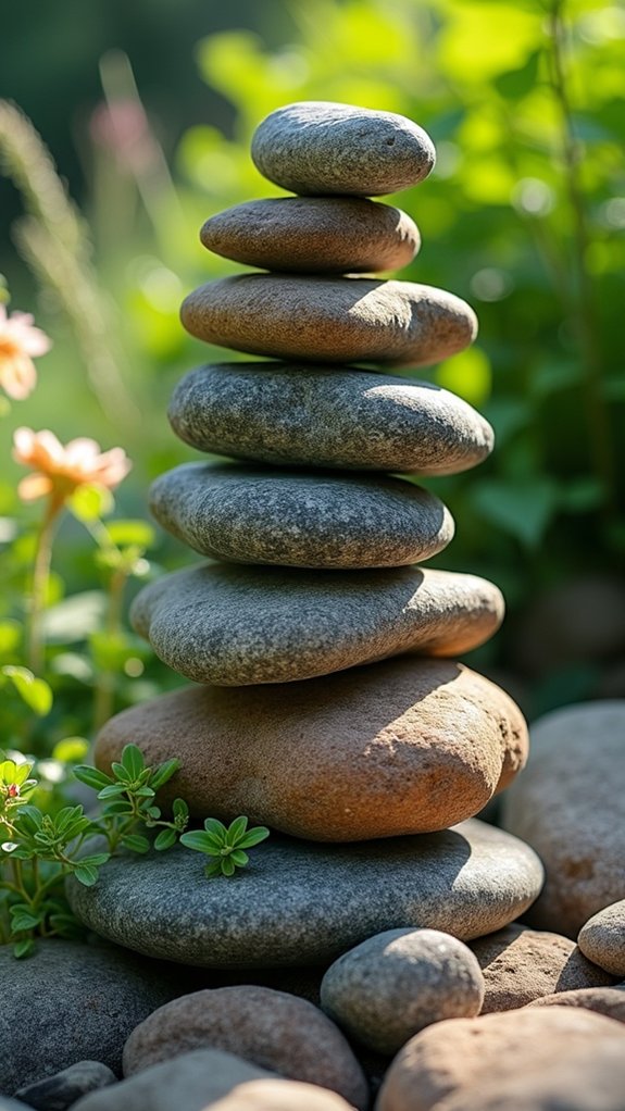 elevate landscape with pillars