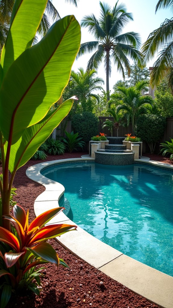 exotic plants vibrant colors
