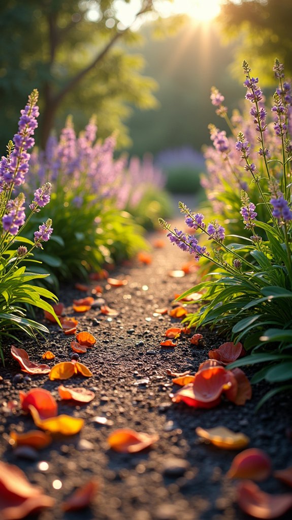 fragrant flowers rich mulch
