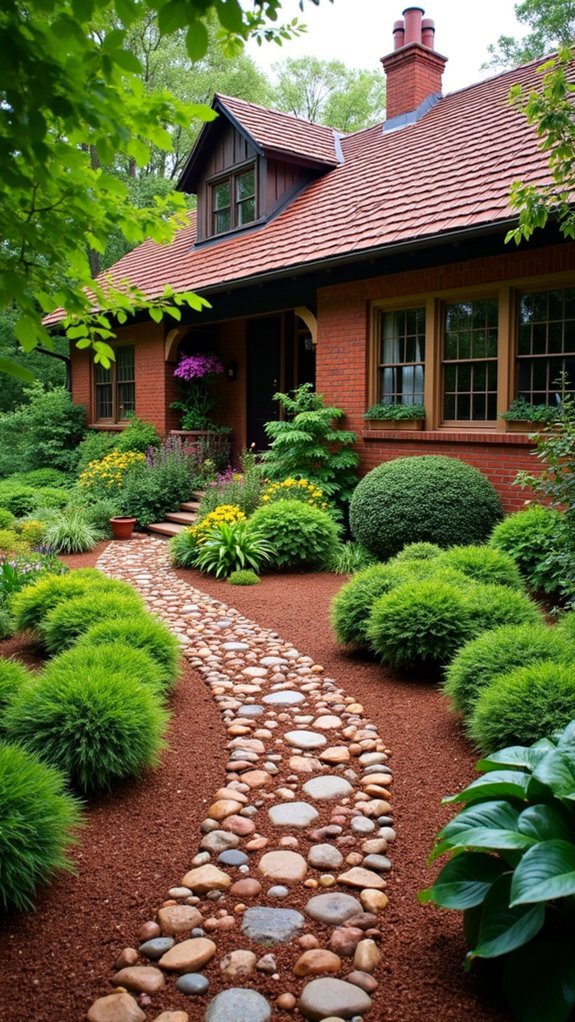 fragrant organic garden mulch