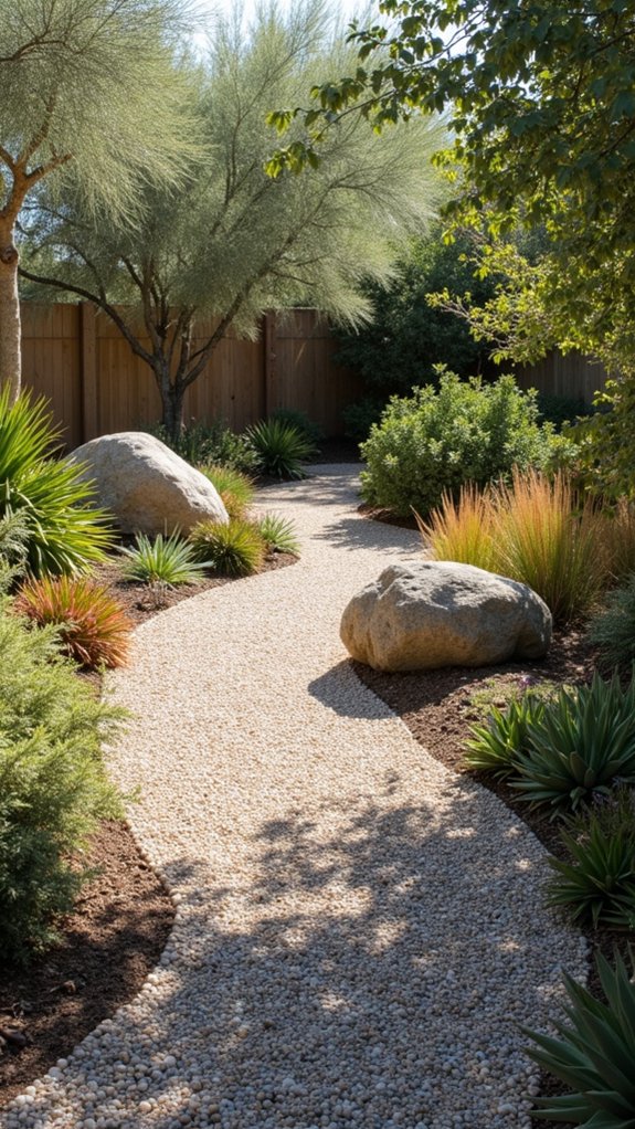 gravel pathways enhance landscapes