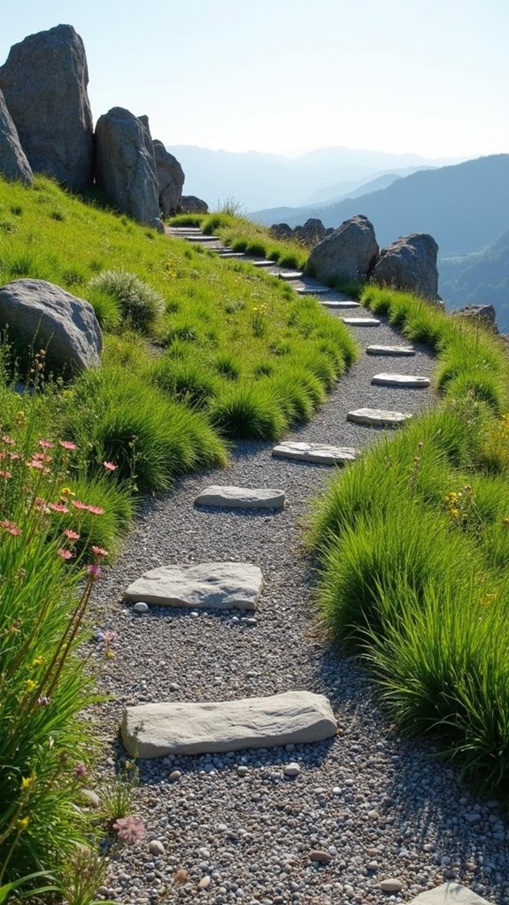 gravel pathways enhance landscapes
