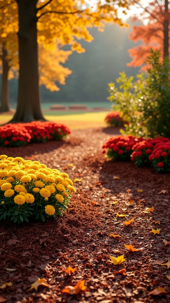 layered mulch enhances landscape health