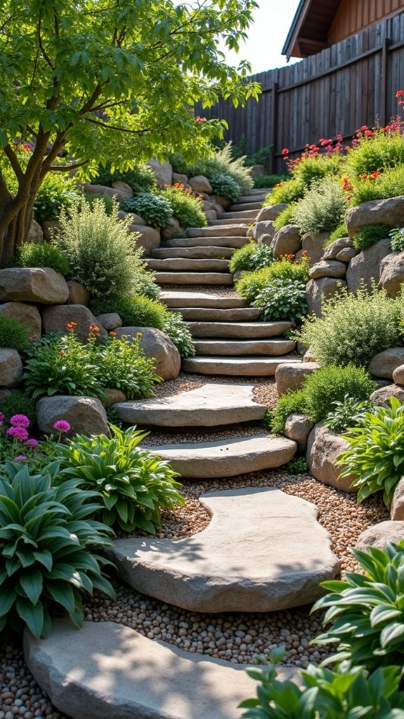 layered rocks for beauty