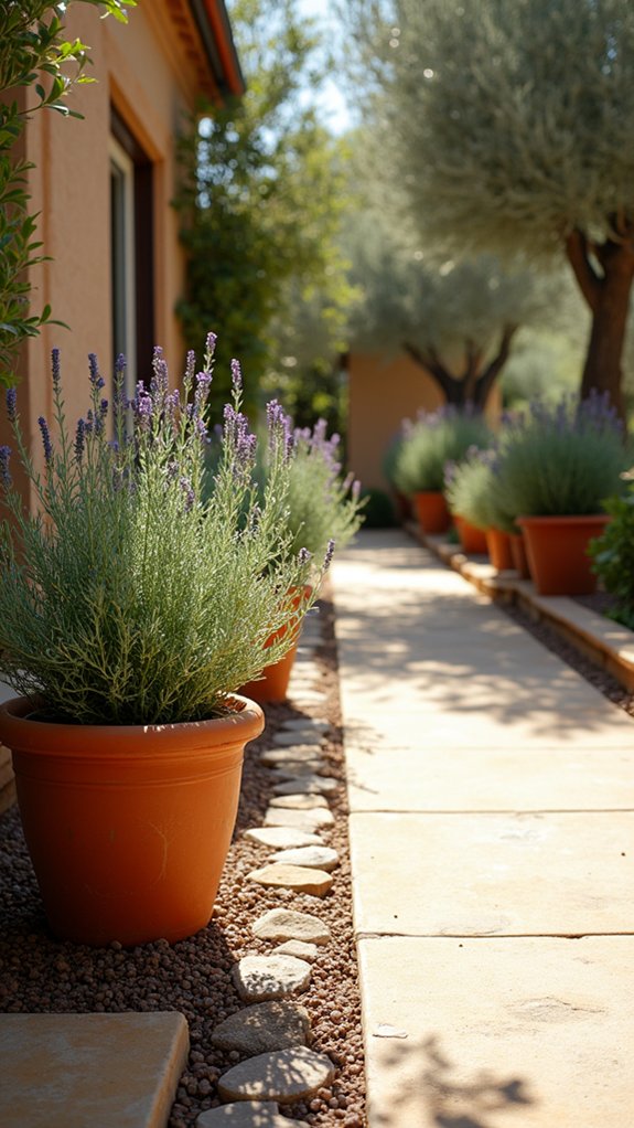 mediterranean garden serenity achieved