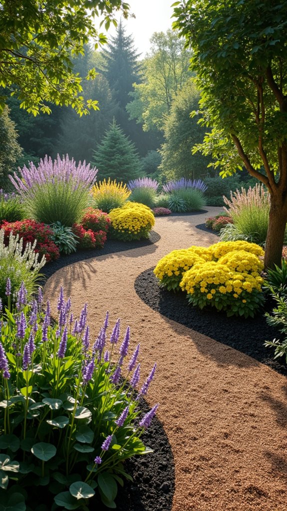 mesmerizing layered garden beauty
