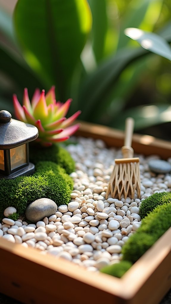 mini zen garden tranquility