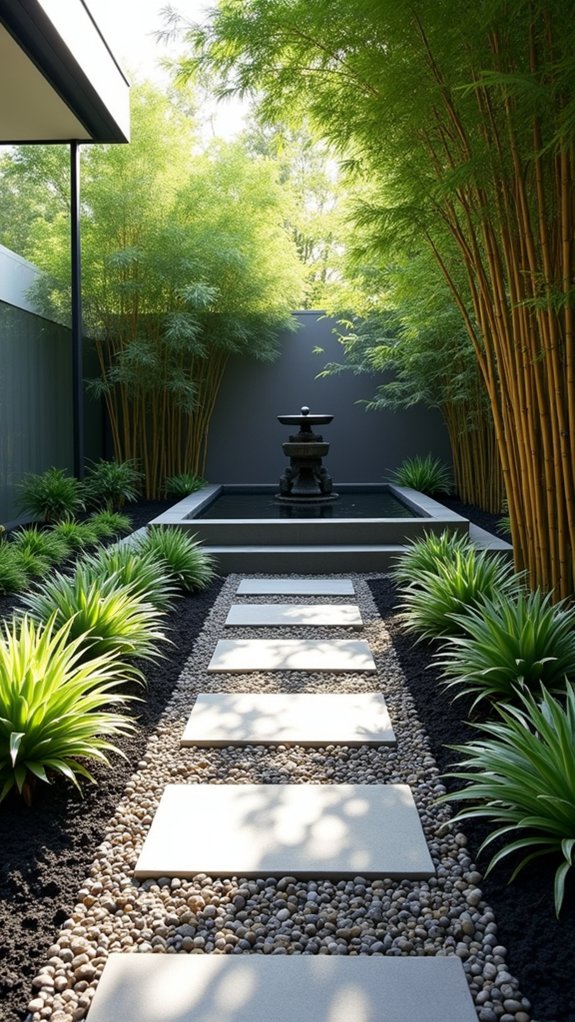modern zen garden design
