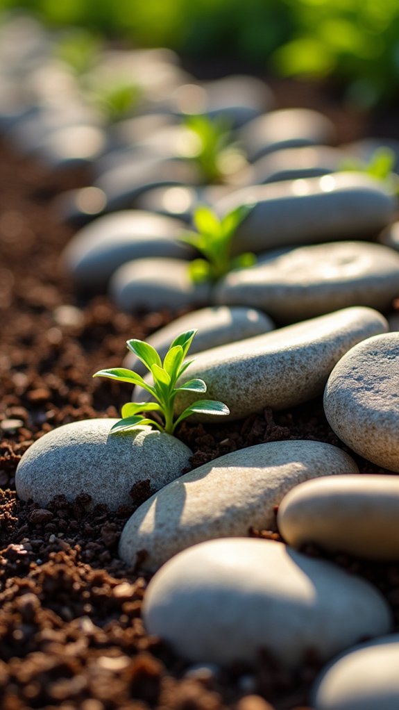 moisture retaining organic mulch