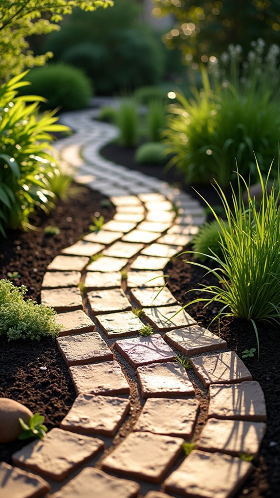 mulch and brick serenity