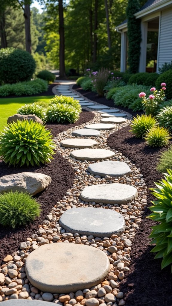 mulch and edging enhancement